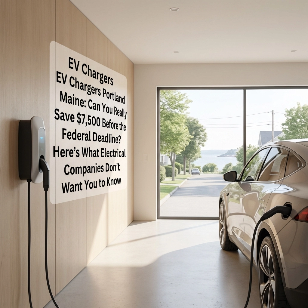 EV Chargers Portland Maine: Can You Really Save $7,500 Before the Federal Deadline? Here's What Electrical Companies Don't Want You to Know