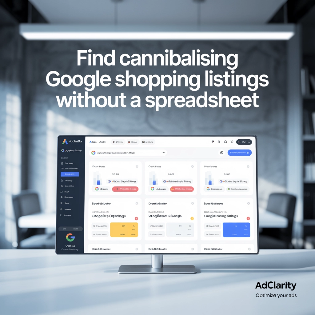 Find Cannibalising Google Shopping Listings Without a Spreadsheet