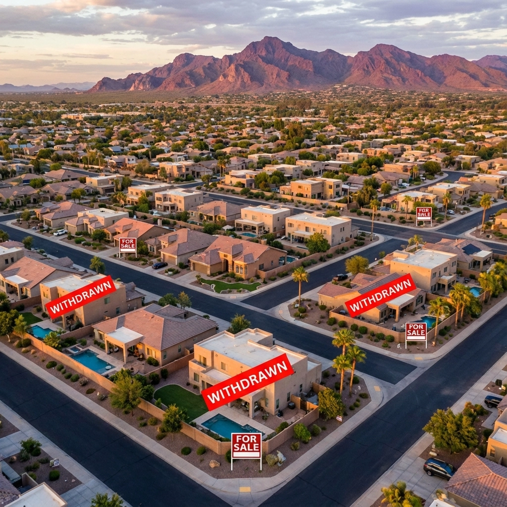 Why Phoenix Sellers Are Choosing to Delist Rather Than Drop Prices (And What This Means for Serious Buyers)