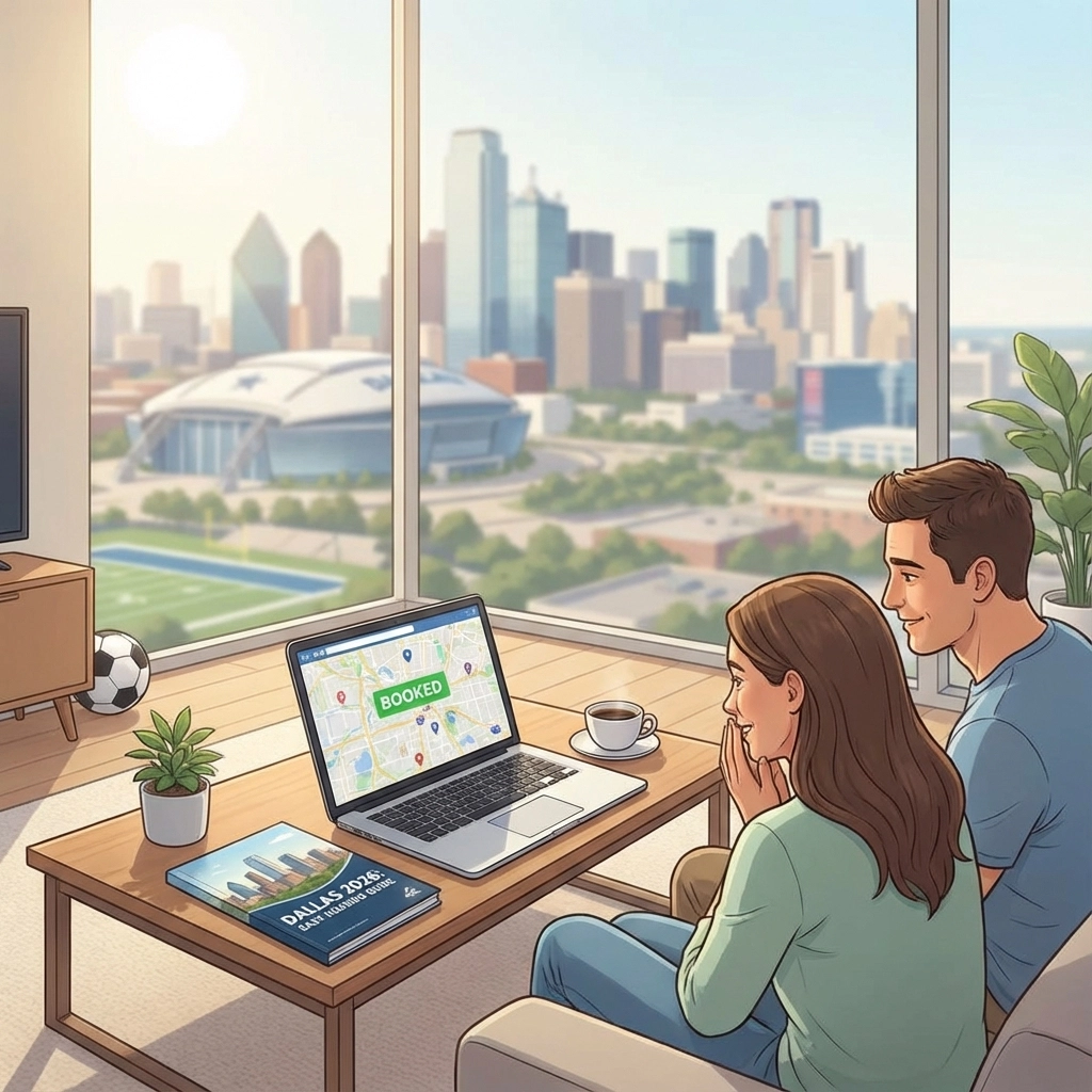 2026 FIFA World Cup Housing Crisis: 5 Steps to Secure Dallas Accommodation Before It's Too Late (Easy Guide for Visitors)