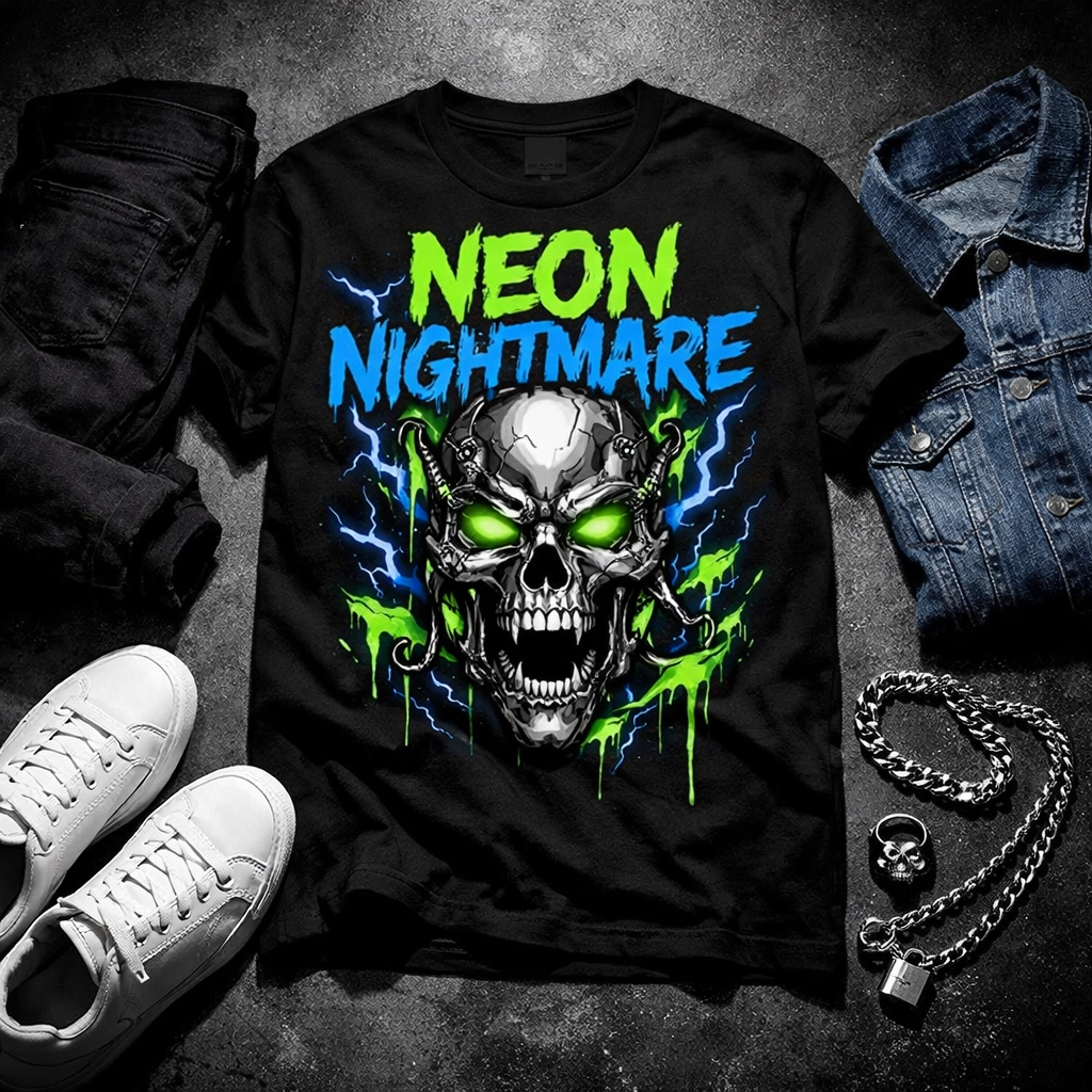 Graphic tee flat lay with jeans, sneakers, denim jacket and accessories for styling inspiration