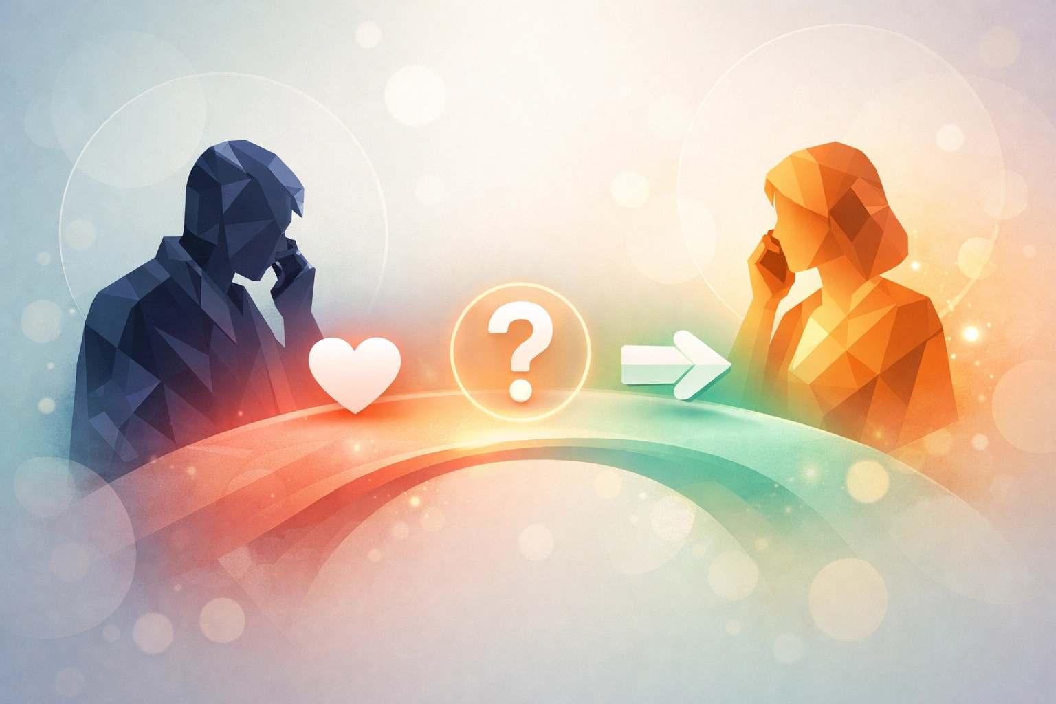 Admissions counselor building empathetic connection with treatment center caller