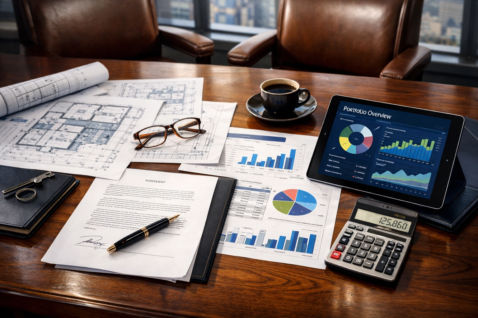 Portfolio implementation strategy documents and analytics for institutional asset allocation