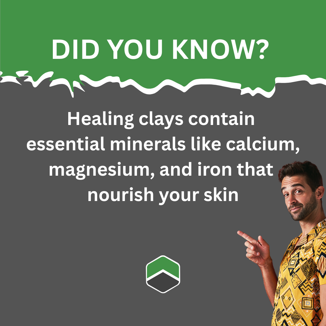 Healing Clays Educational Graphic