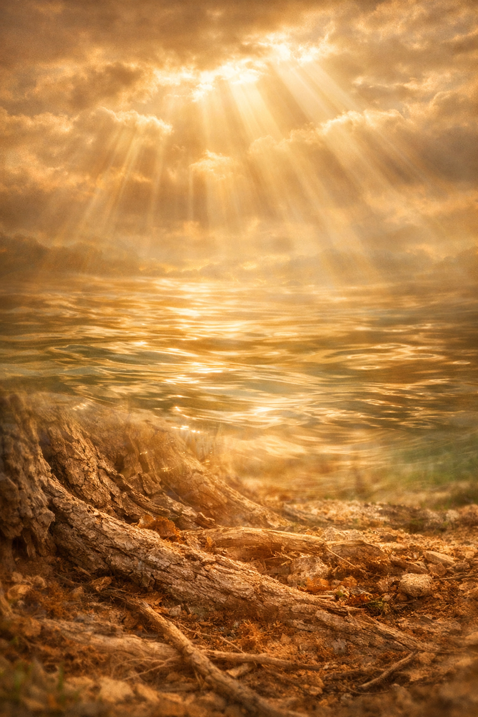 Three layered elements symbolizing body, soul, and spirit integration in holistic emotional healing