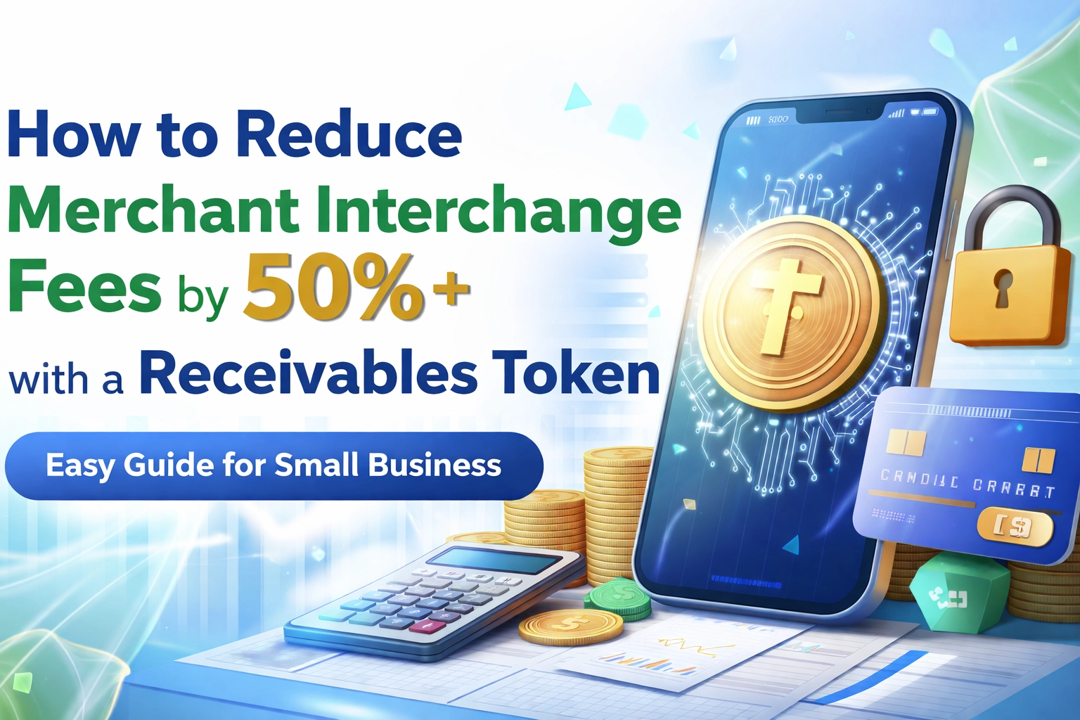 [HERO] How to Reduce Merchant Interchange Fees by 50%+ with a Receivables Token (Easy Guide for Small Business)