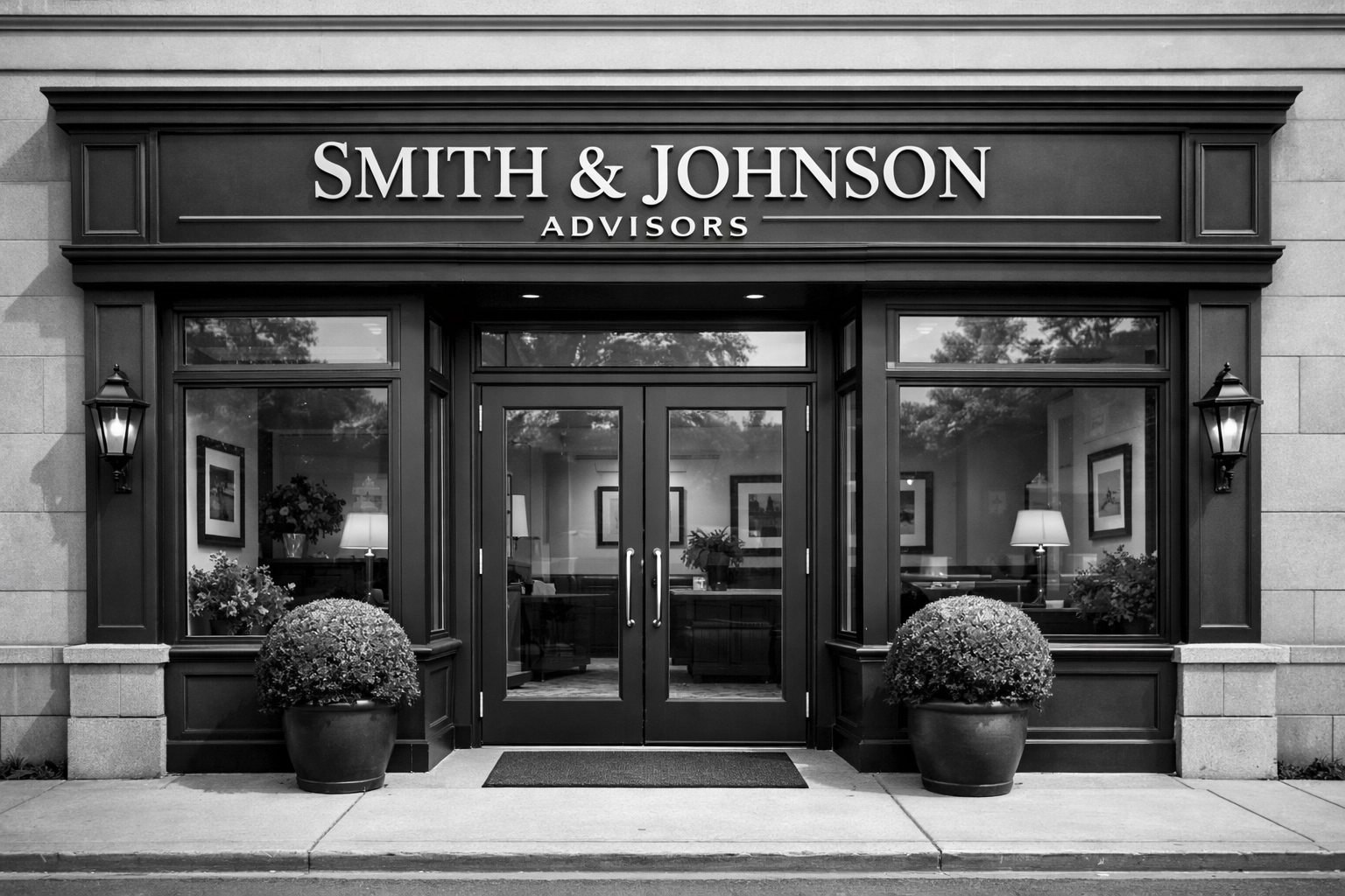 Professional business storefront displaying strong local presence and credibility