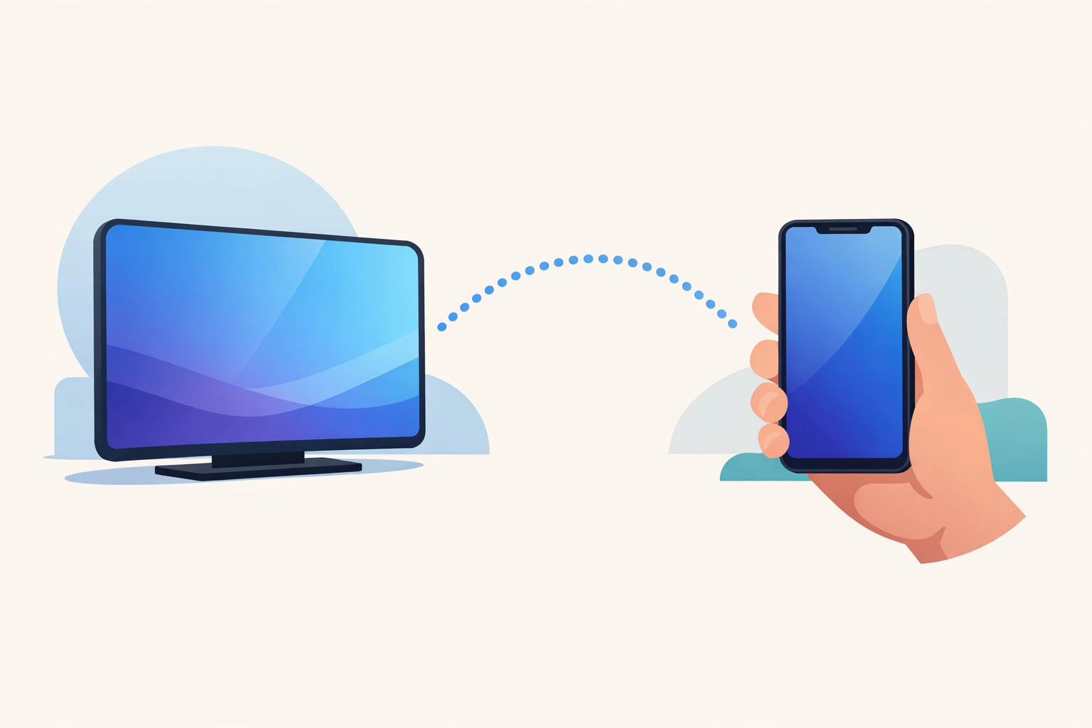 Visual representation of the political persuasion loop connecting connected TV ads to mobile retargeting.
