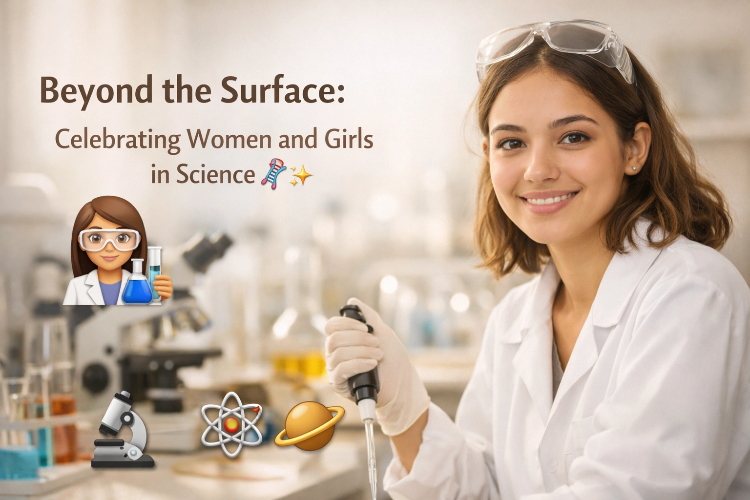 [HERO] Beyond the Surface: Celebrating Women and Girls in Science 🧬✨