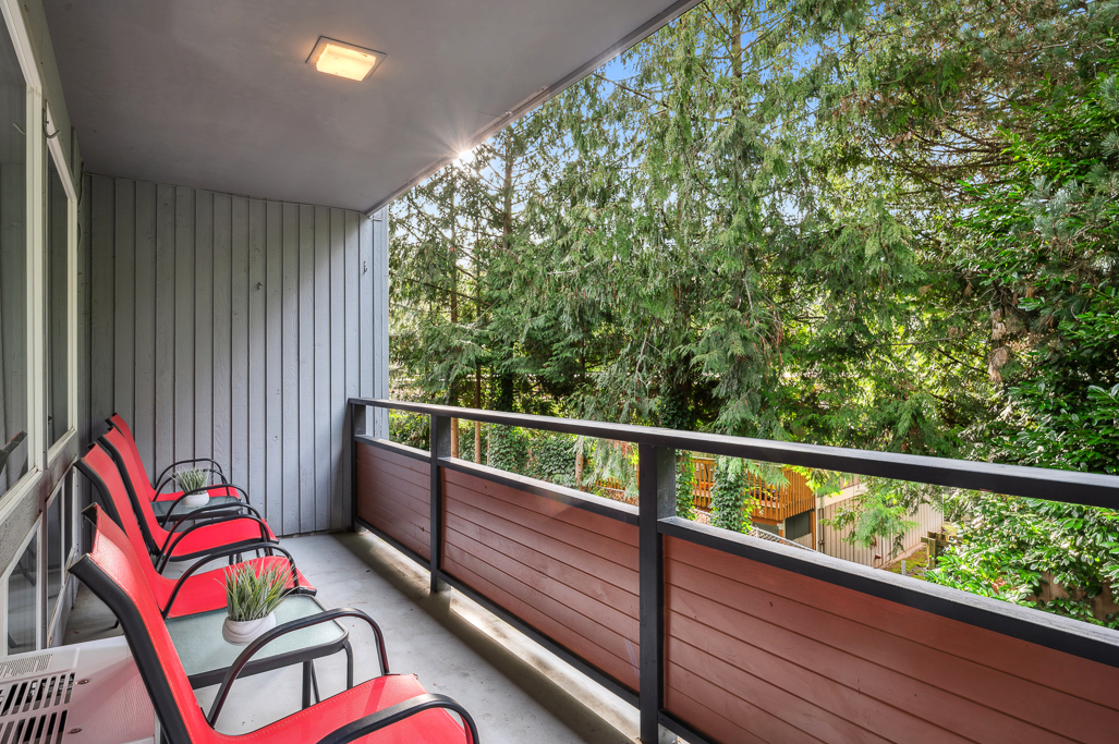 Spacious Private Balcony