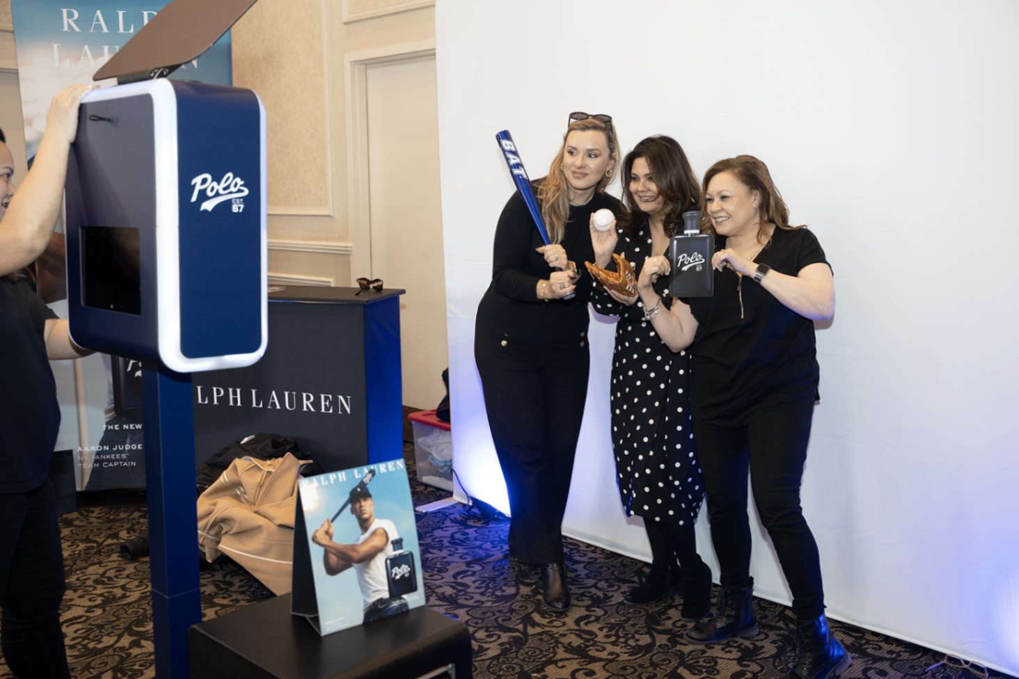 Premium photo booth setup that works indoors and outdoors in Toronto