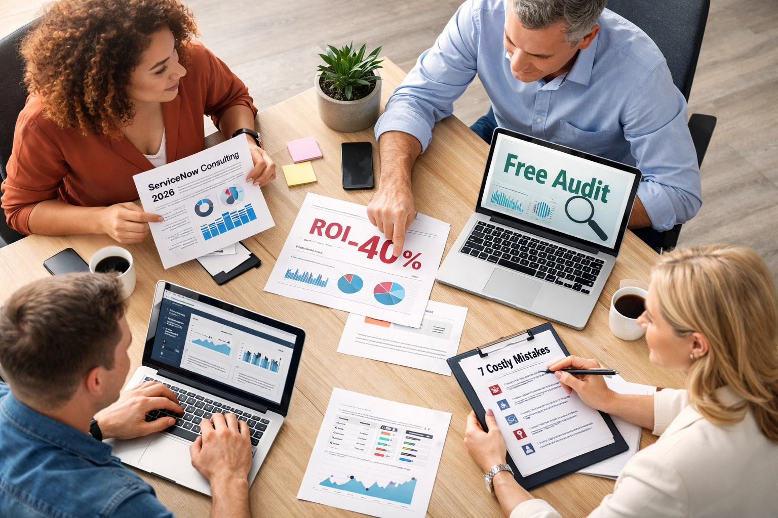 [HERO] ServiceNow Consulting Services in 2026: 7 Mistakes Costing You 40% ROI (Free Audit Reveals the Truth)