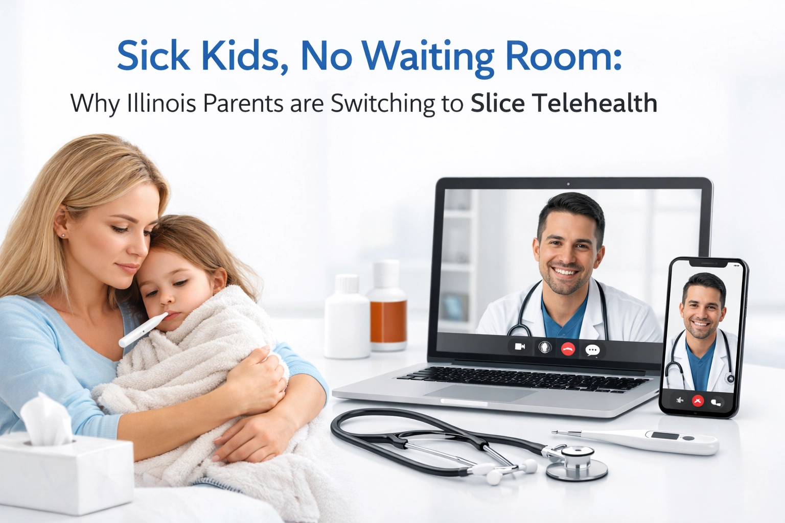 [HERO] Sick Kids, No Waiting Room: Why Illinois Parents are Switching to Slice Telehealth
