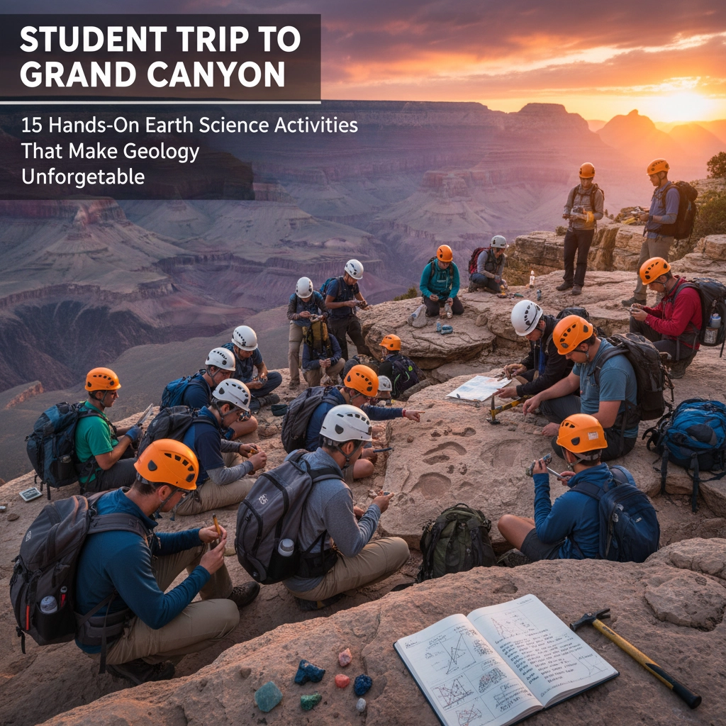 Student Trip to Grand Canyon: 15 Hands-On Earth Science Activities That Make Geology Unforgettable