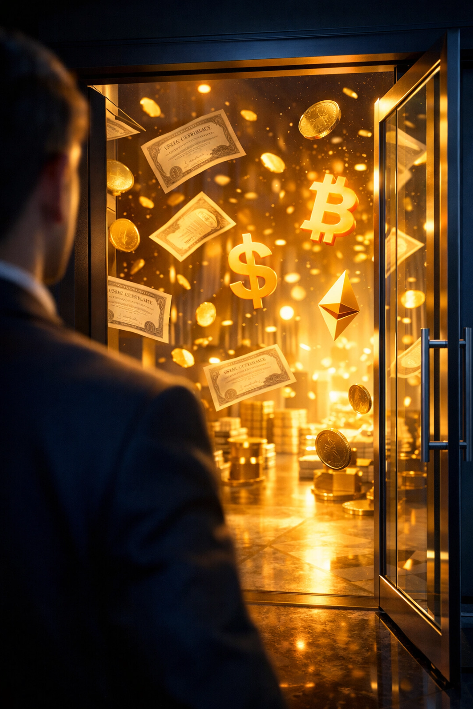 Accredited investor accessing exclusive investment opportunities including private equity and digital assets