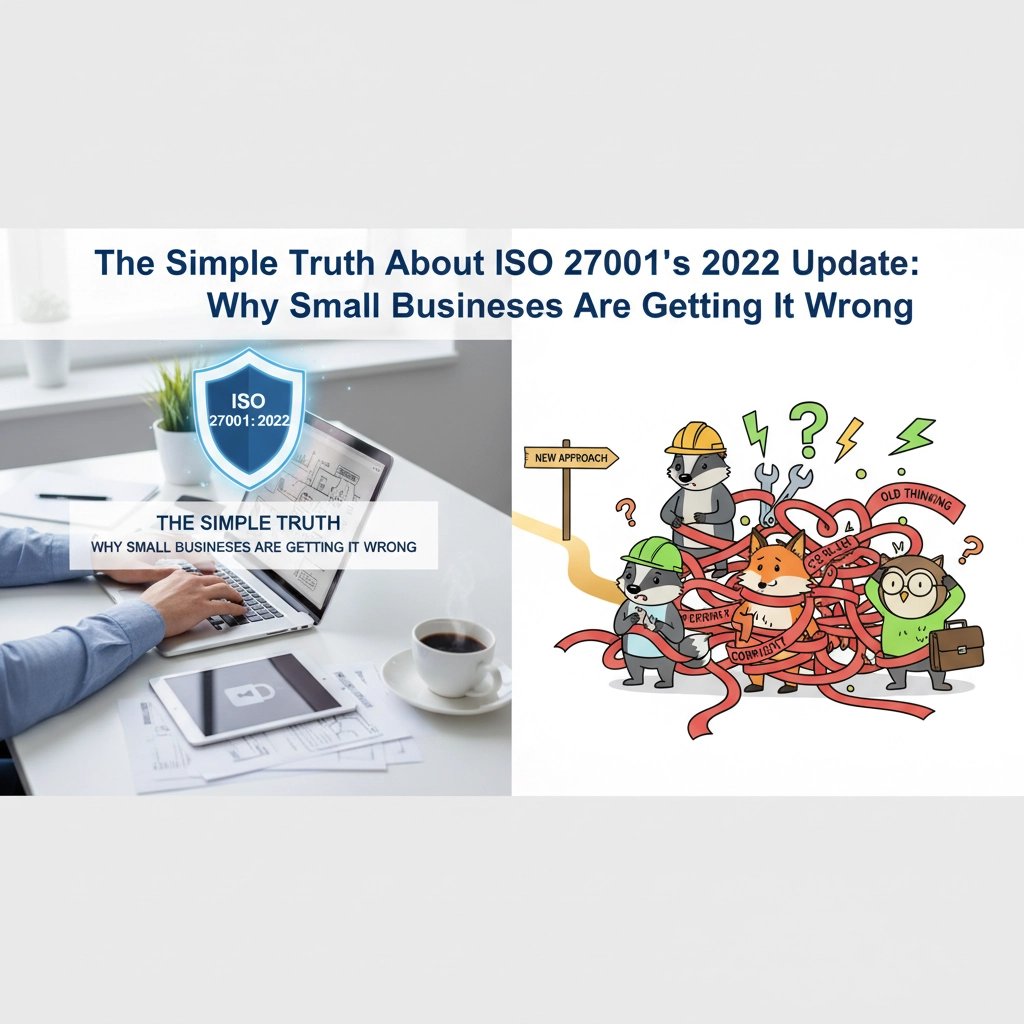 The Simple Truth About ISO 27001's 2022 Update: Why Small Businesses Are Getting It Wrong