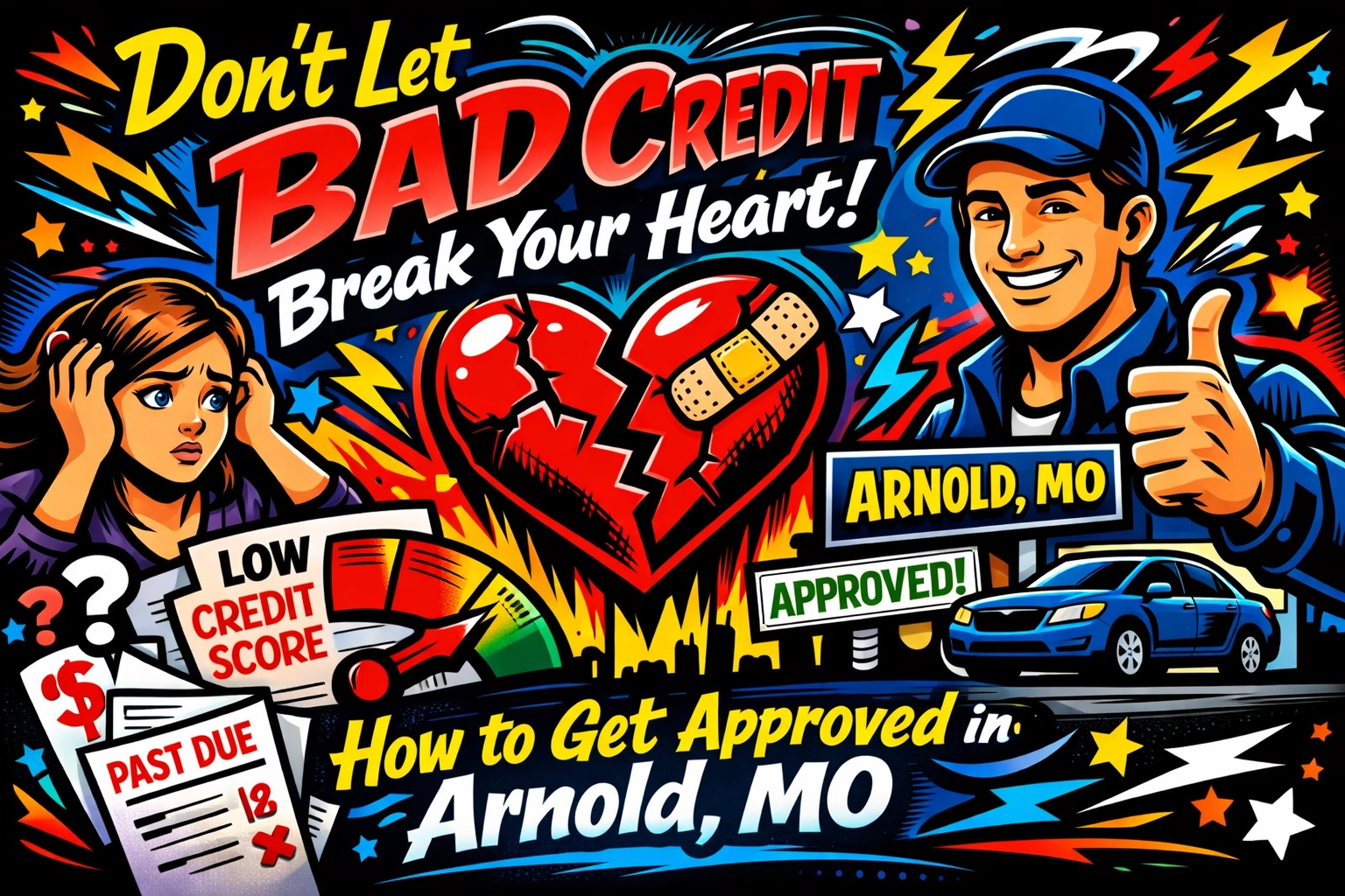 [HERO] Don't Let Bad Credit Break Your Heart: How to Get Approved in Arnold, MO