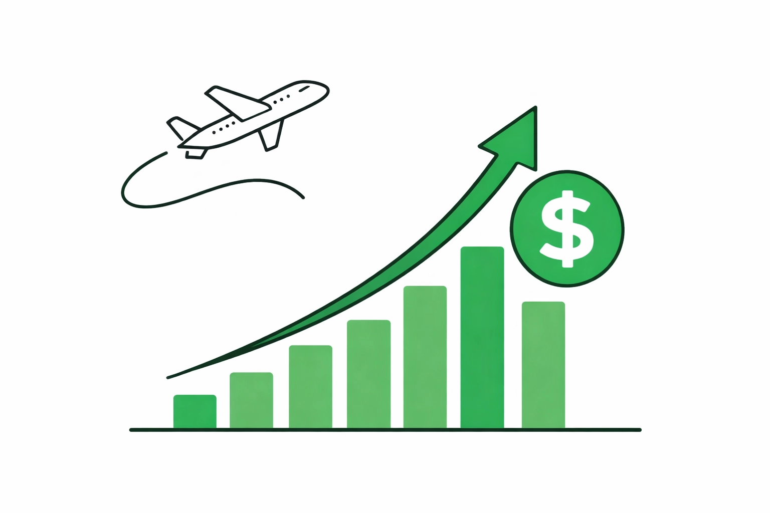 Refare results infographic in minimalist green-and-white vector style