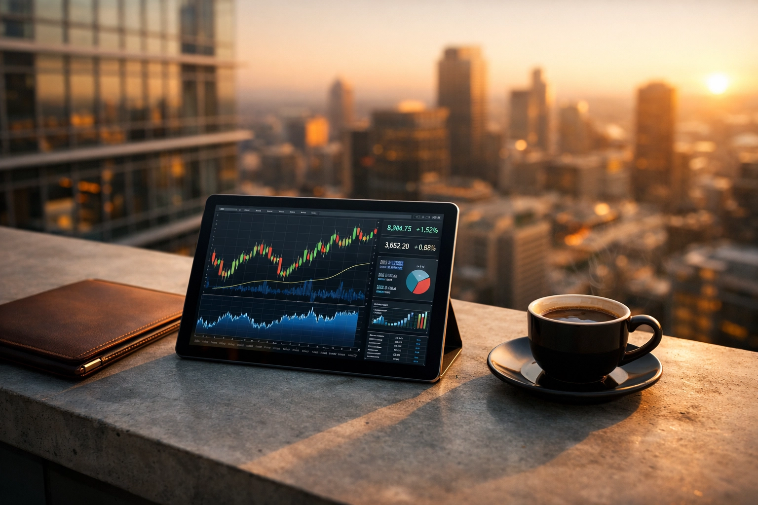 Financial portfolio tracking and performance management for accredited investors