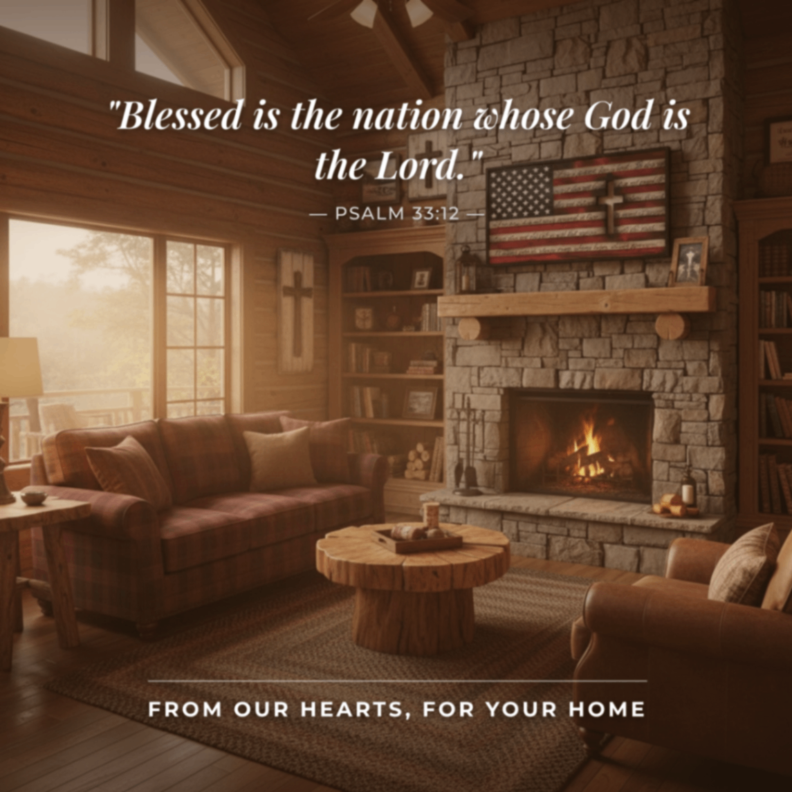 Faith-Based American Flag