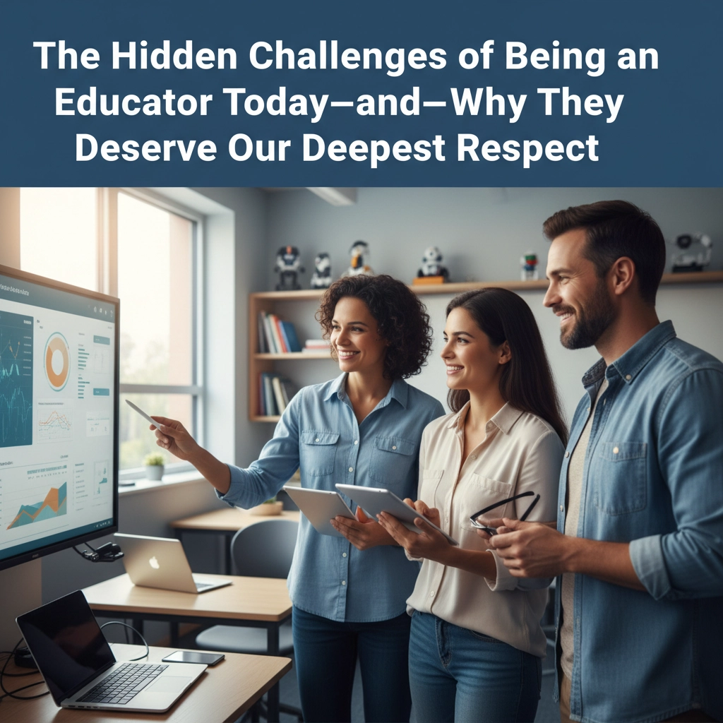 The Hidden Challenges of Being an Educator Today, and Why They Deserve Our Deepest Respect