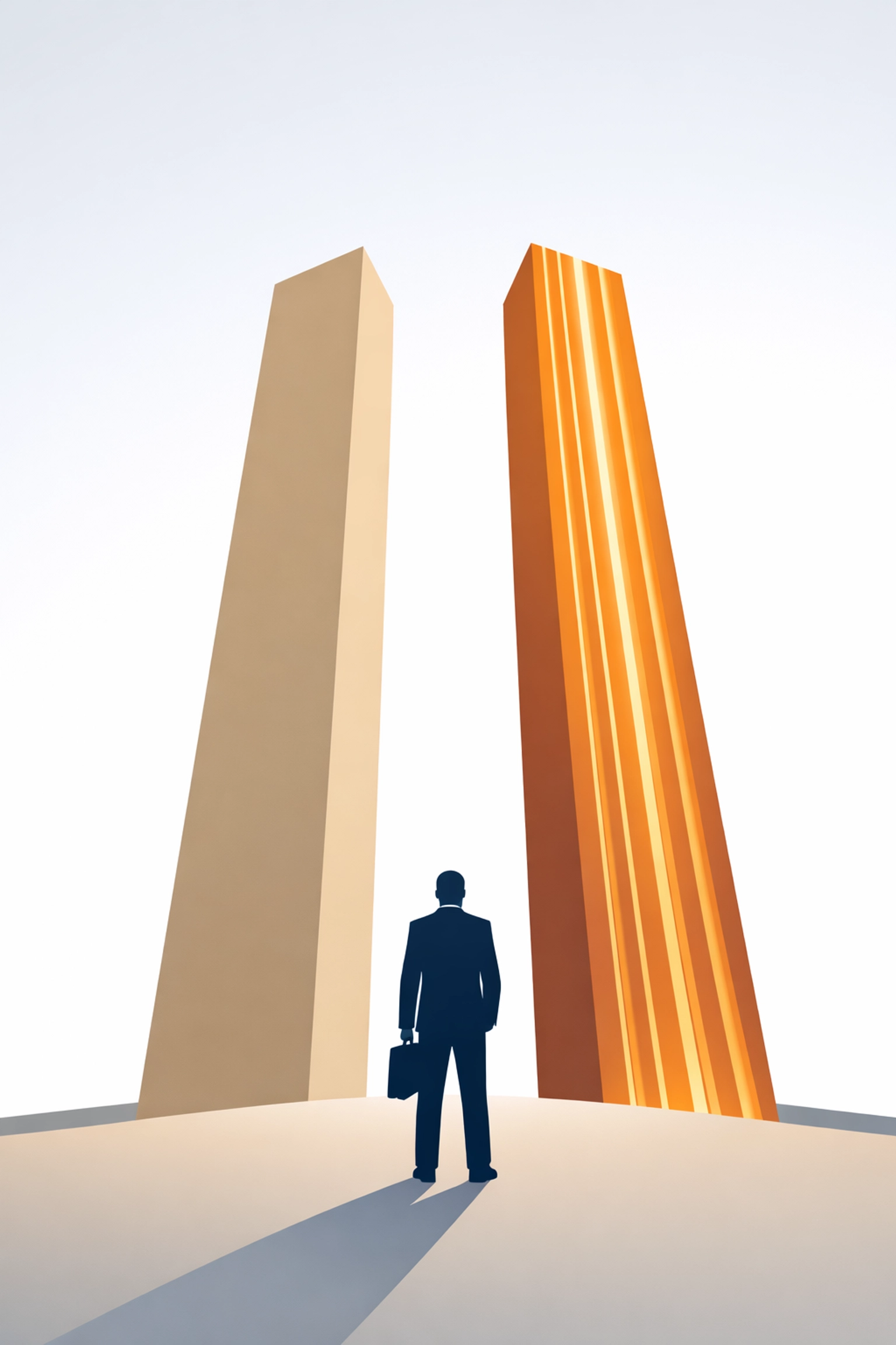 Strategic choice between legacy banking and innovative cross border payment rails.