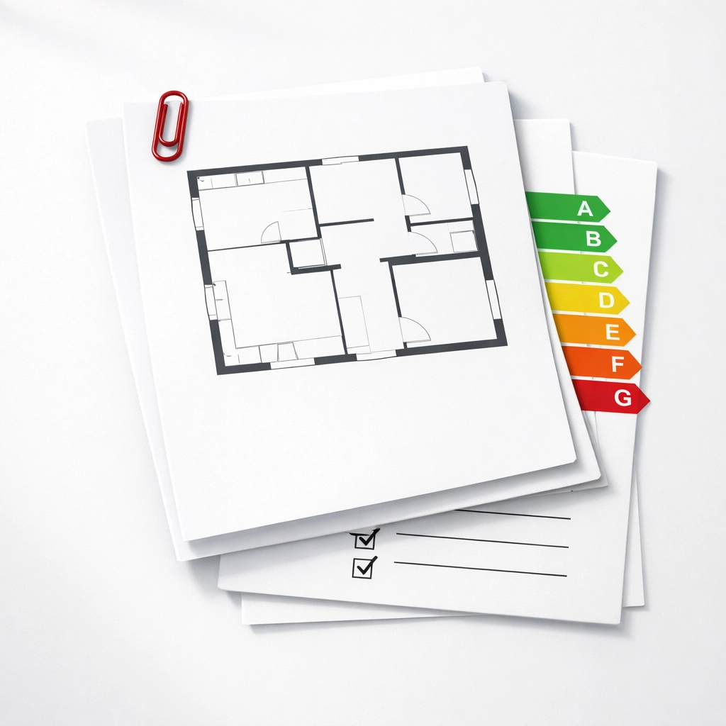 Three components of a Home Report Scotland: Single Survey, EPC, and Property Questionnaire