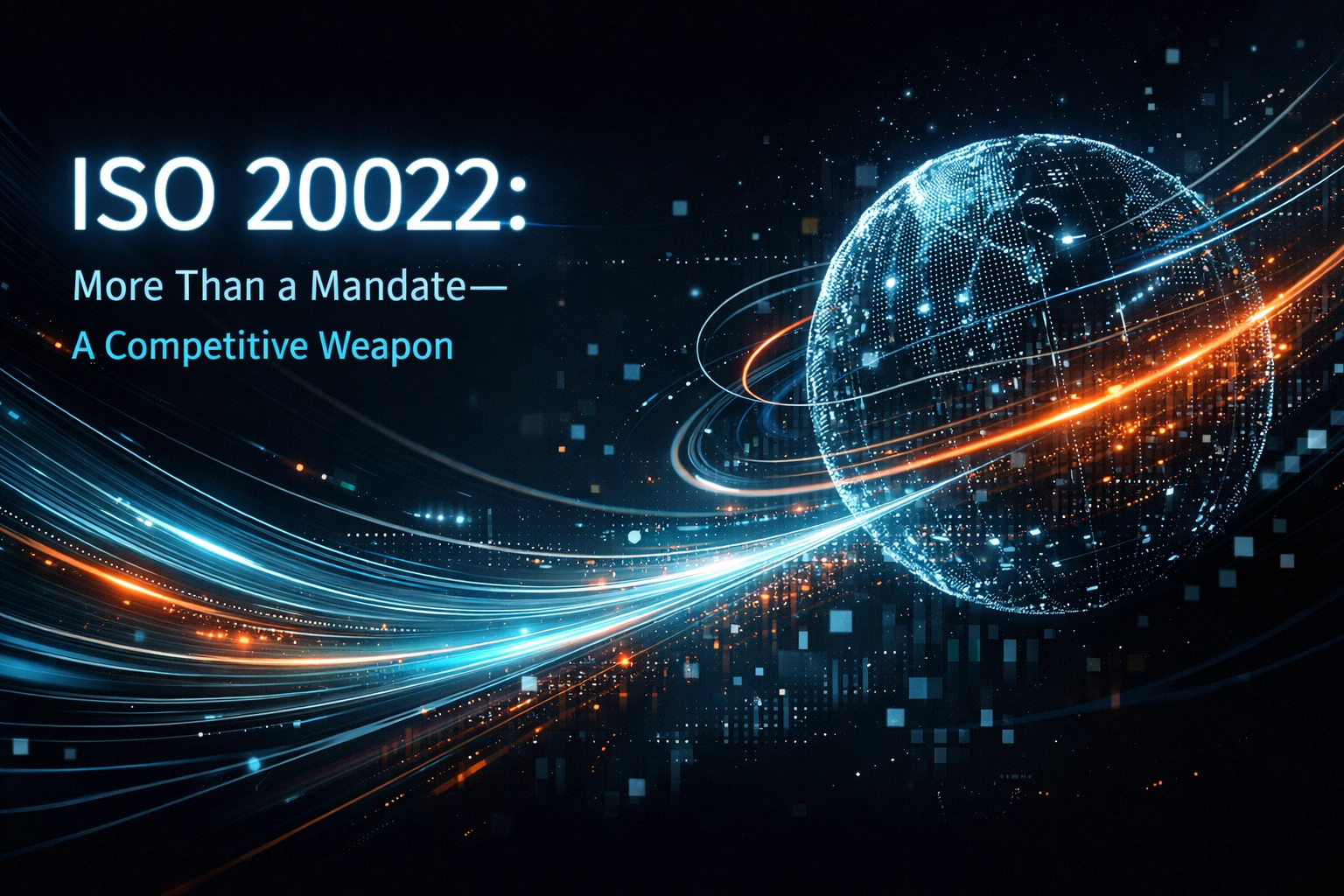 [HERO] ISO 20022: More Than a Mandate, A Competitive Weapon