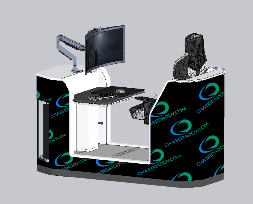 CHASEDADDY.COM Esports Driving Simulator Pod