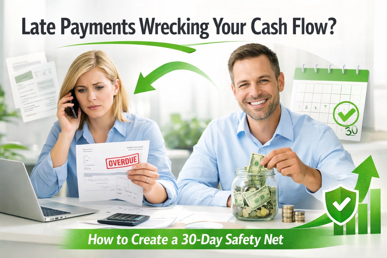 [HERO] Late Payments Wrecking Your Cash Flow? How to Create a 30-Day Safety Net