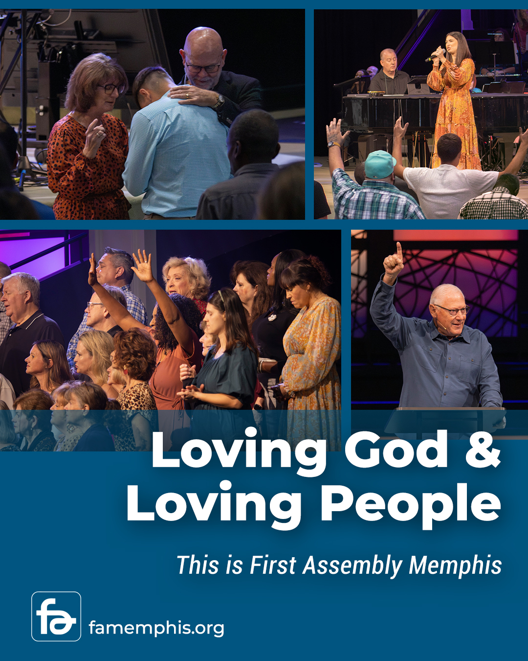 First Assembly Memphis Worship Collage