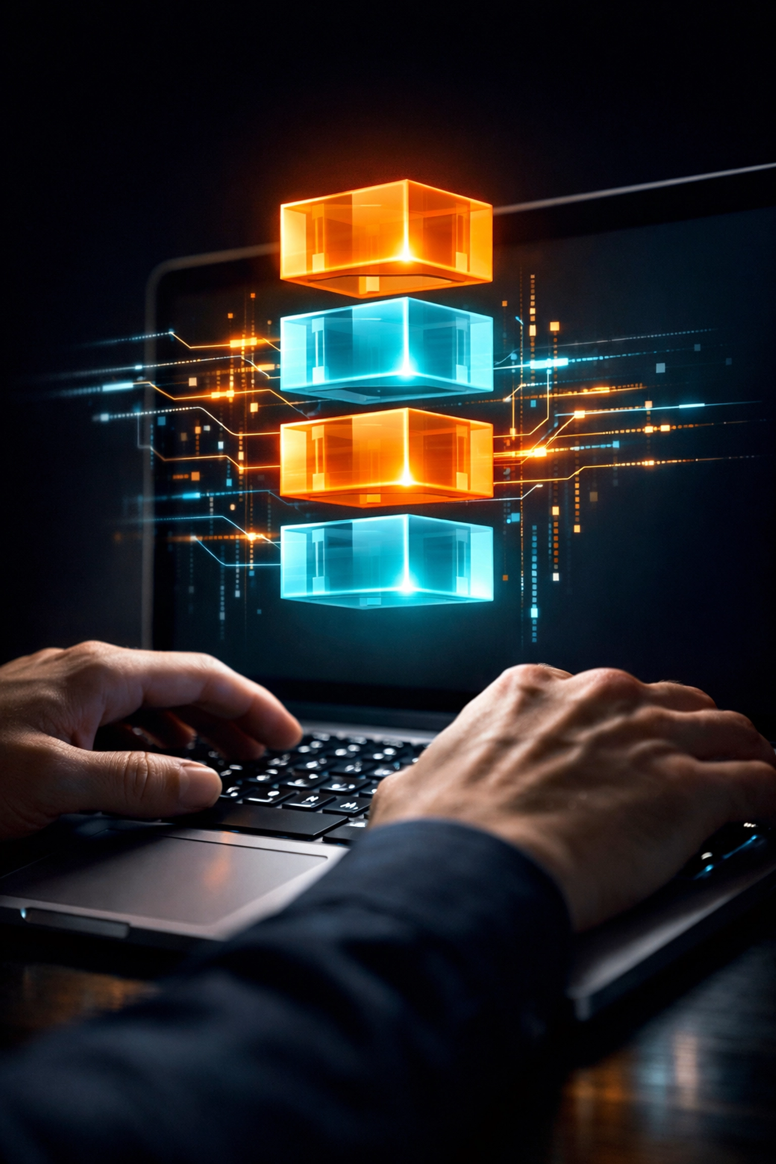 Zeitblock-Planung am Laptop zur täglichen Arbeitserleichterung und Strukturierung von Aufgaben.