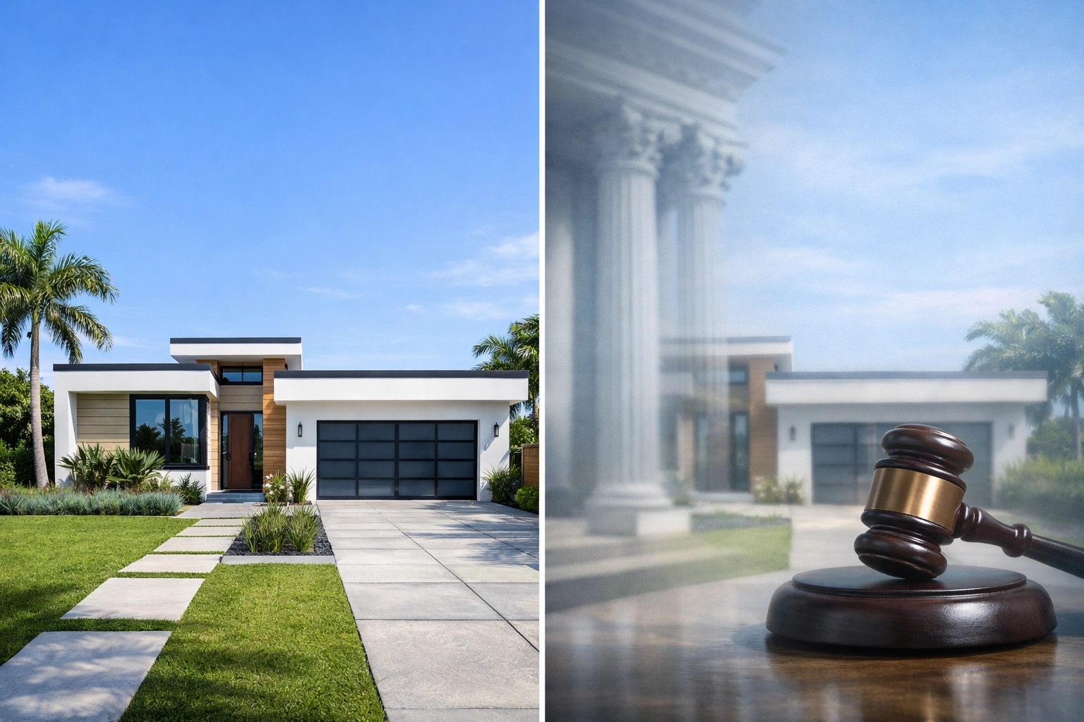 Fort Lauderdale home with clear and marketable title for successful closing