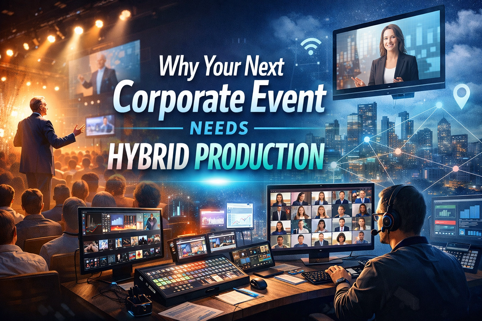 [HERO] Why Your Next Corporate Event Needs Hybrid Production