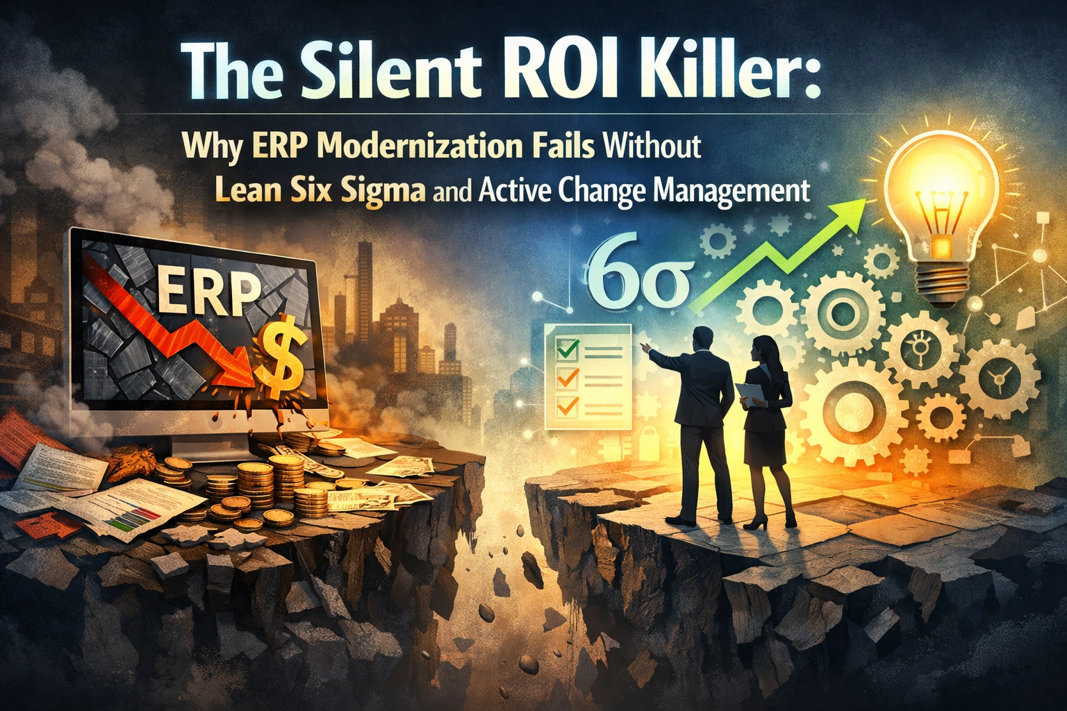 [HERO] The Silent ROI Killer: Why ERP Modernization Fails Without Lean Six Sigma and Active Change Management
