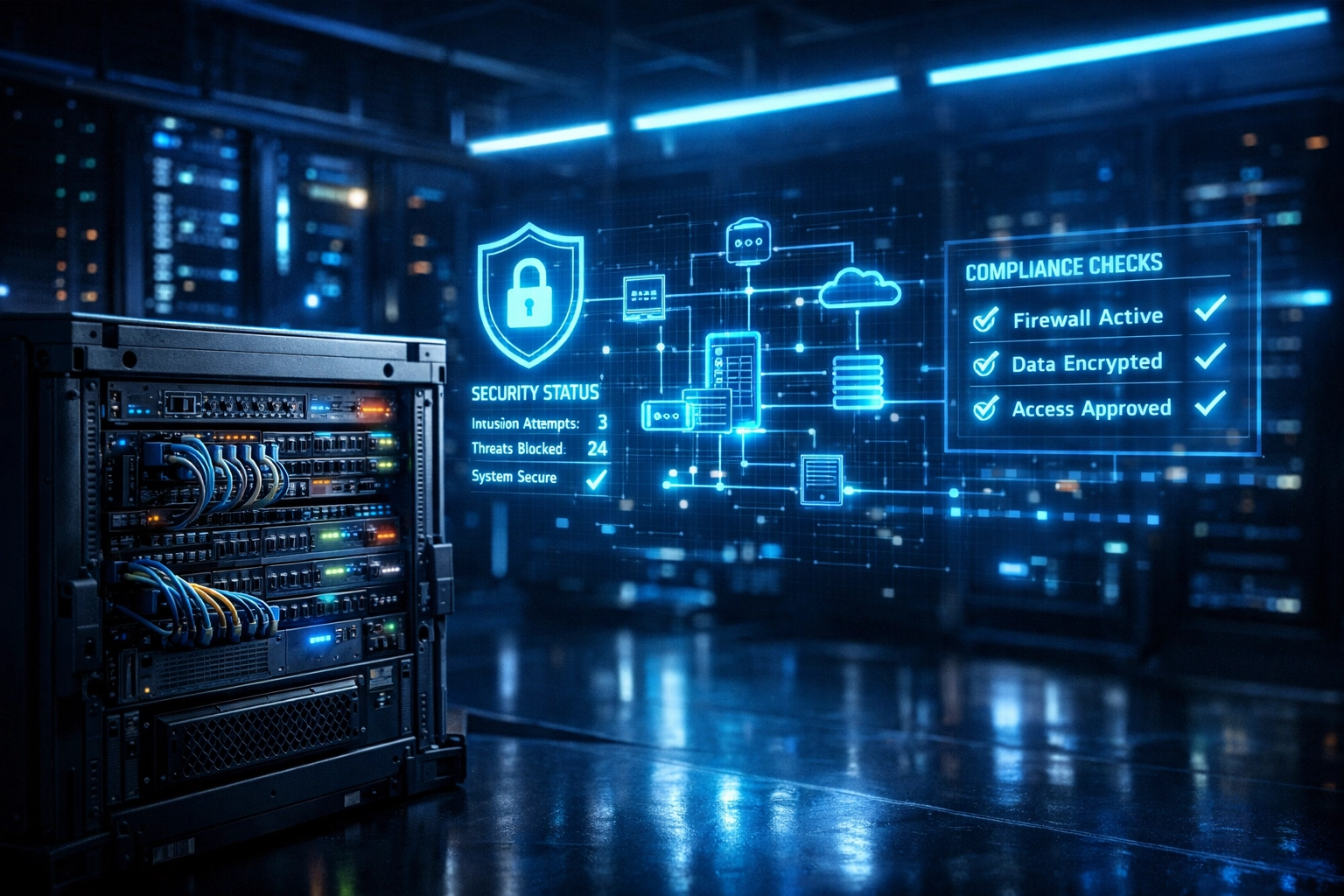 Secure CPE Level 2 enclave infrastructure with CMMC compliance monitoring