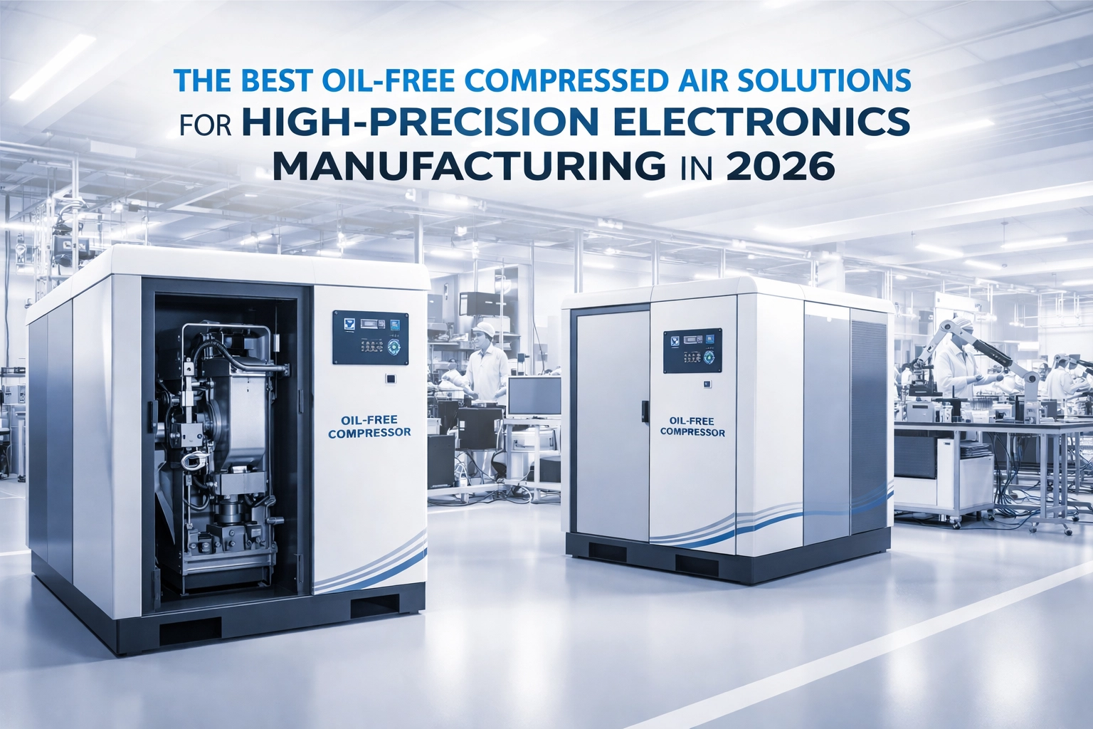 The Best Oil-Free Compressed Air Solutions for High-Precision Electronics Manufacturing in 2026