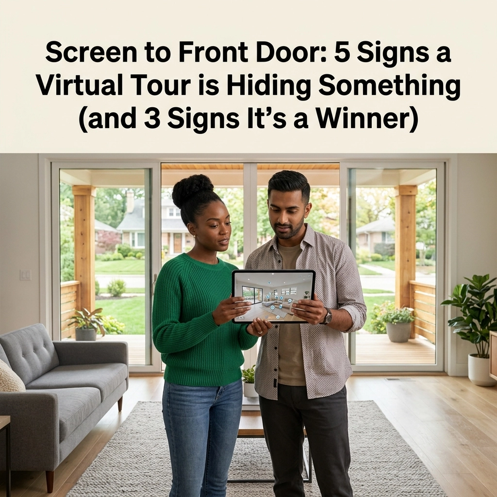 [HERO] Screen to Front Door: 5 Signs a Virtual Tour is Hiding Something (and 3 Signs It's a Winner)