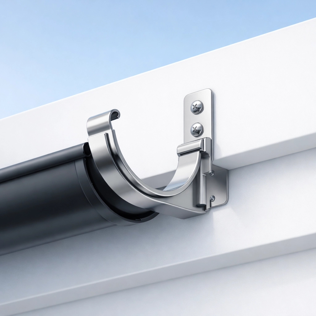 Professional gutter bracket installation for stable metal roofing on the Northern Beaches.