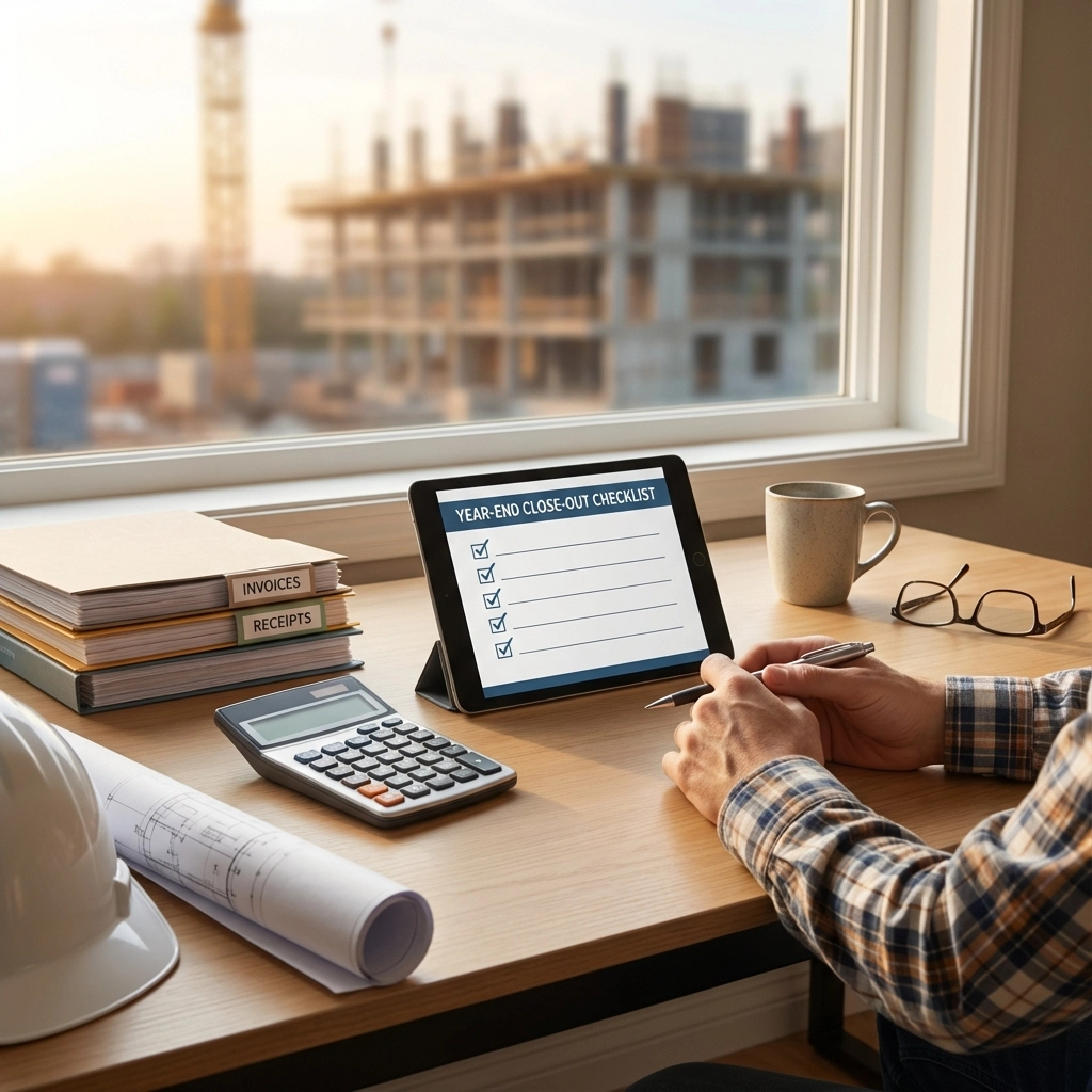 Year-End Close-Out Checklist: Stress-Free Bookkeeping for Contractors