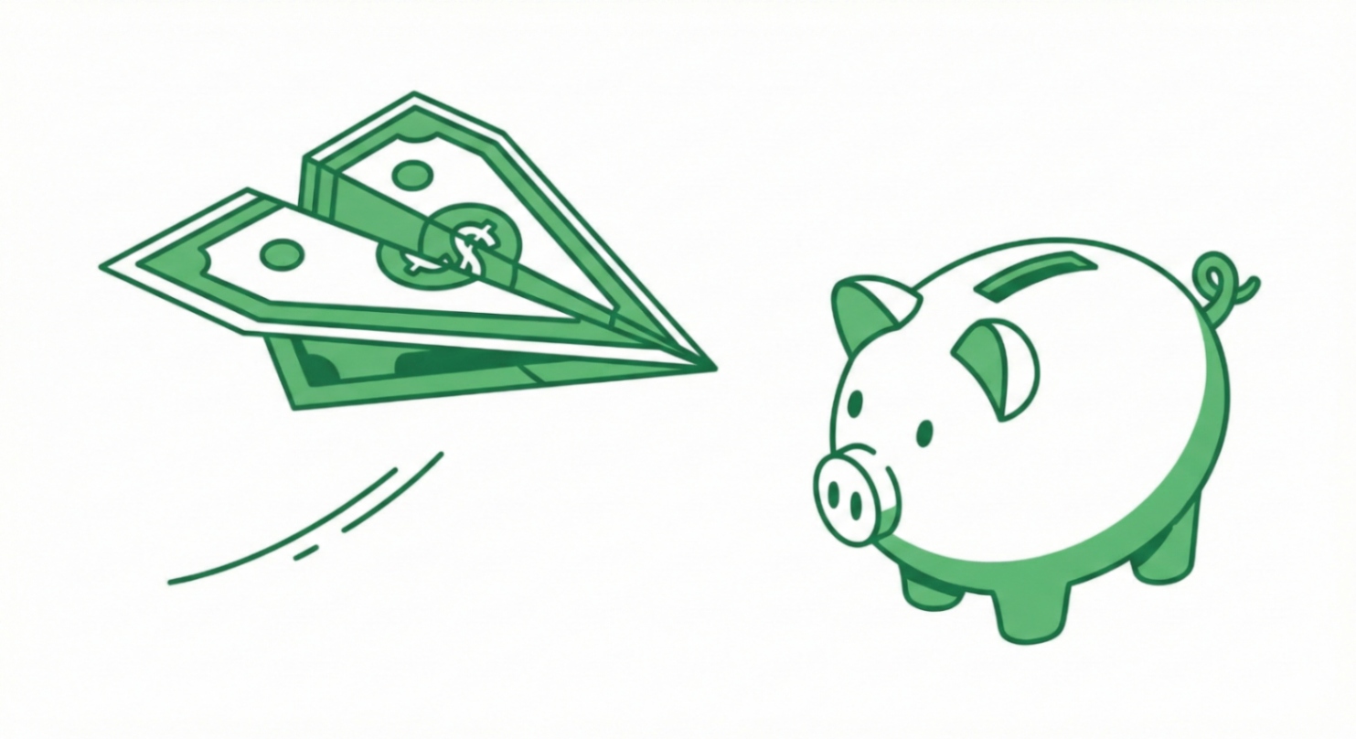 Refare AI-powered fare monitoring with magnifying glass and graph