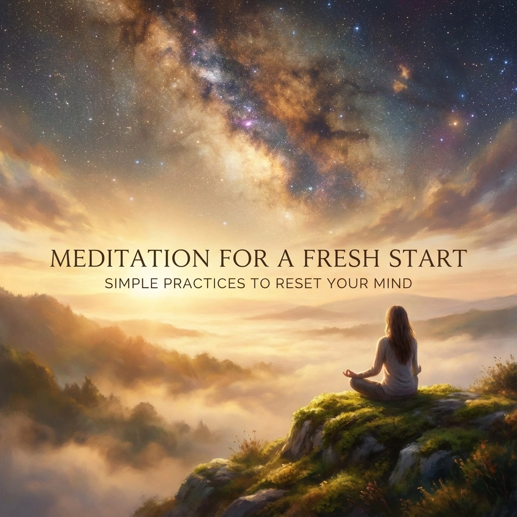 Meditation for a Fresh Start: Simple Practices to Reset Your Mind