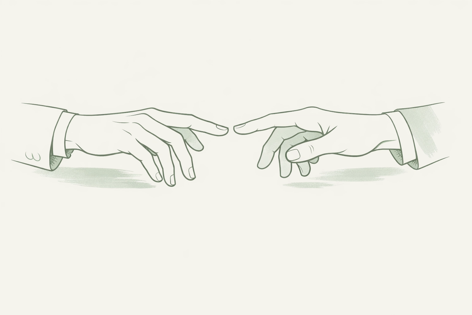 Hands nearly touching depicting vulnerability and intimacy in gay romance