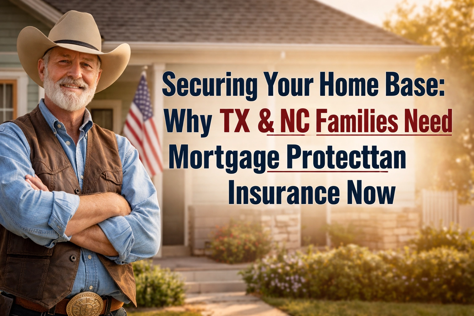 [HERO] Securing Your Home Base: Why TX & NC Families Need Mortgage Protection Insurance Now
