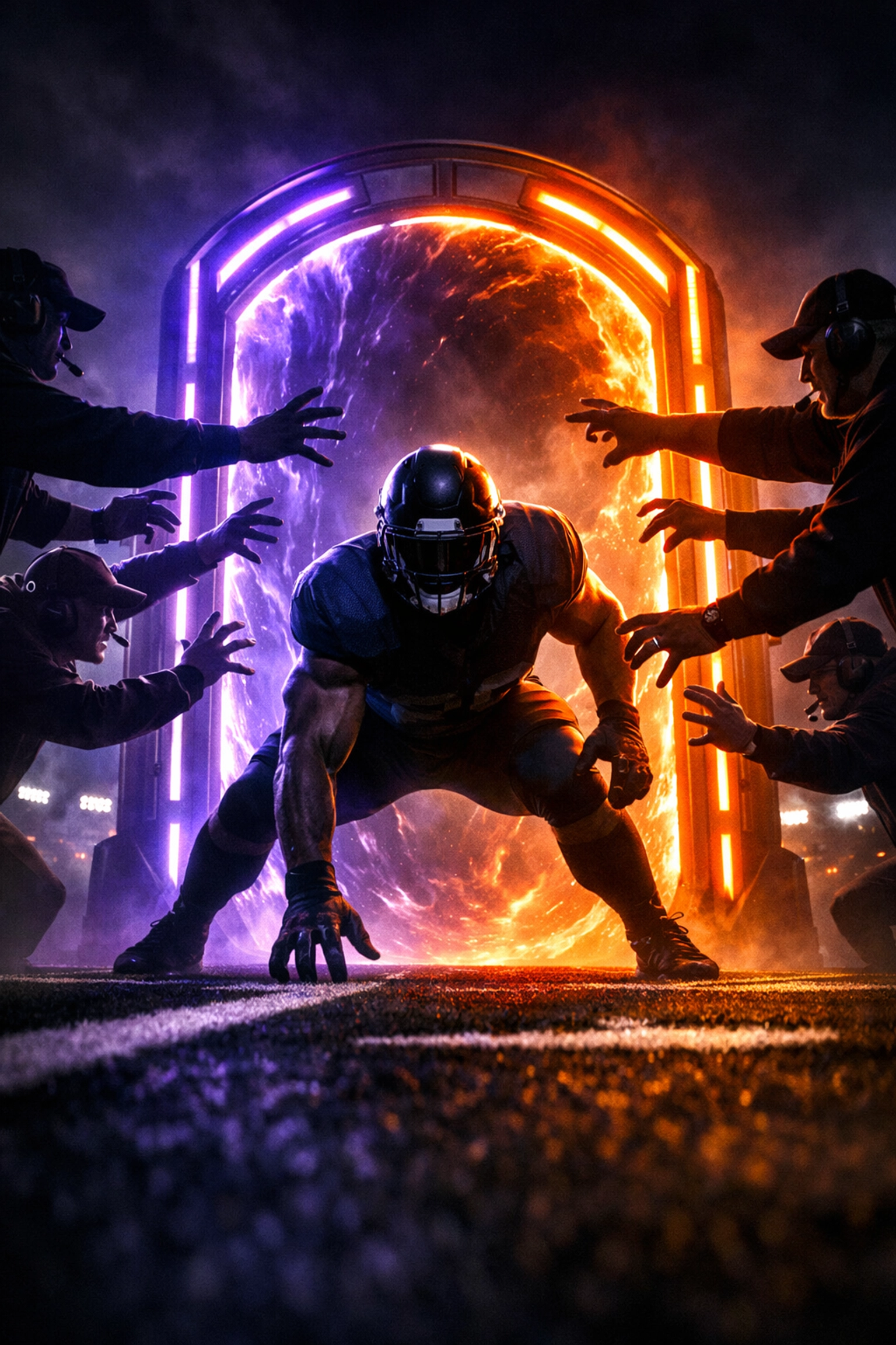 College football coaches competing for EDGE rusher Kamauryn Morgan in transfer portal