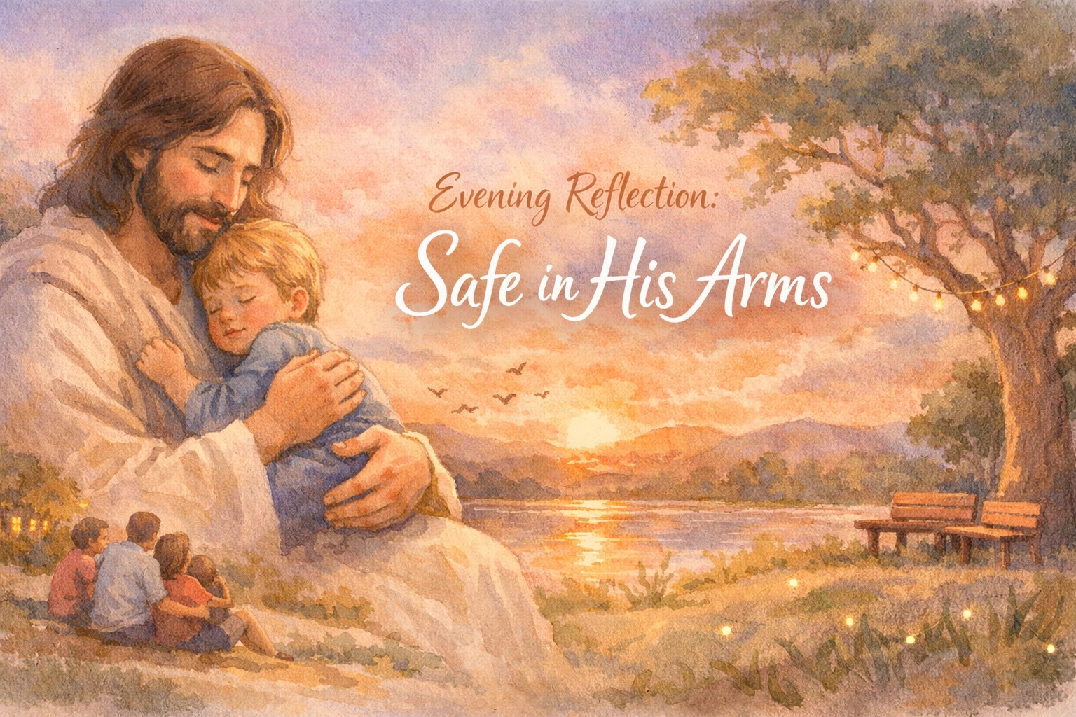 [HERO] Evening Reflection: Safe in His Arms