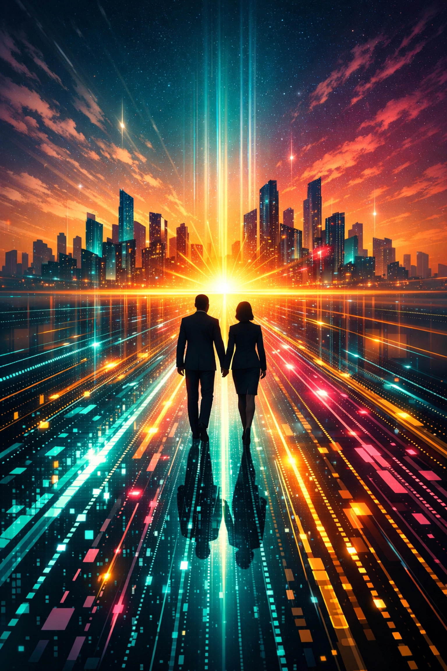 Gemeinsamer Weg in die digitale Zukunft mit KI-Strategien für Rechtsabteilungen.