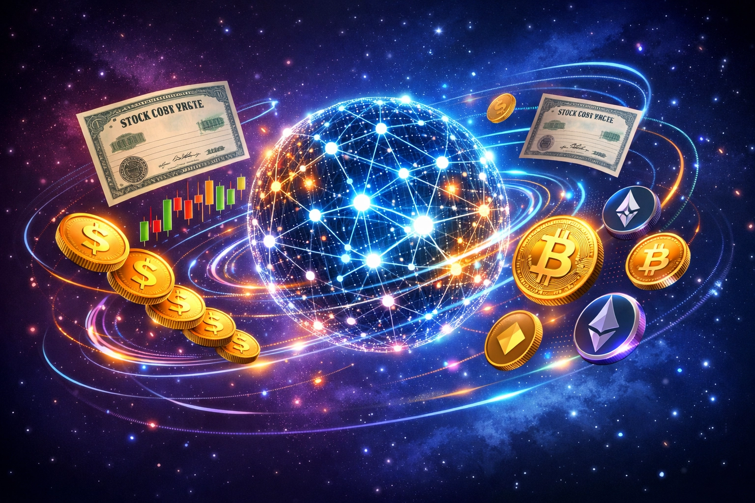 Blending traditional and digital assets in a diversified investment portfolio strategy