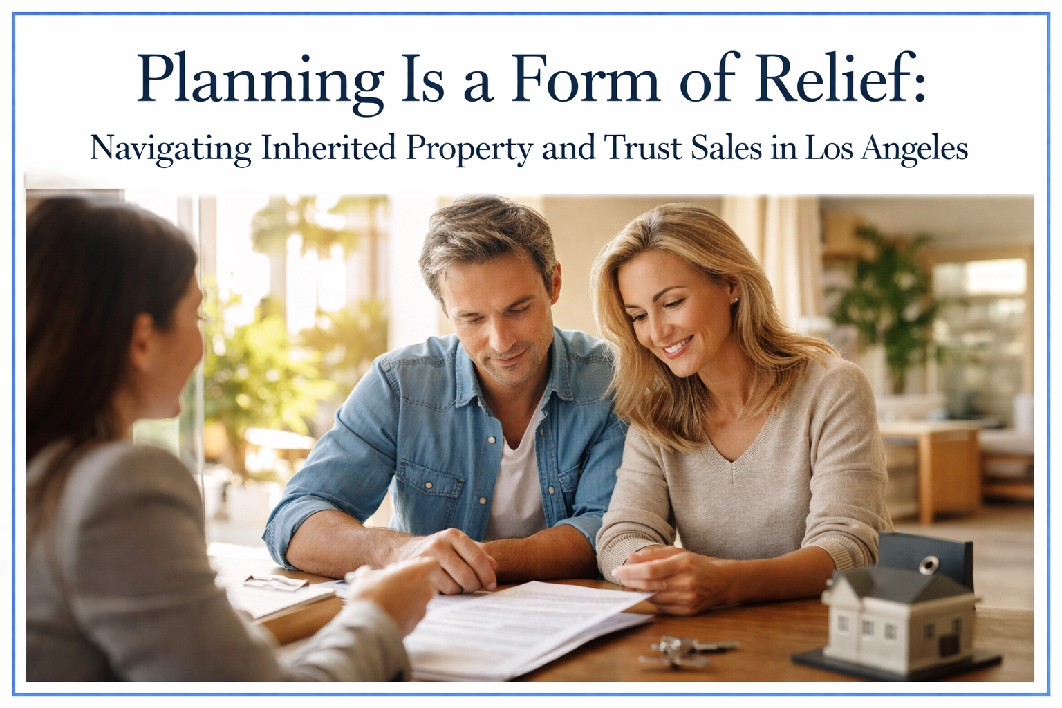 [HERO] Planning Is a Form of Relief: Navigating Inherited Property and Trust Sales in Los Angeles