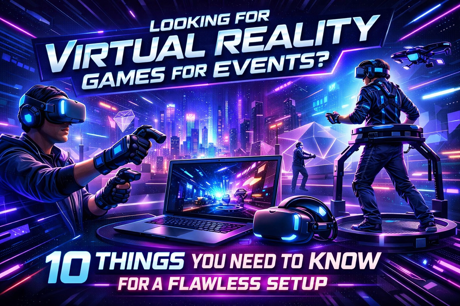 [HERO] Looking for Virtual Reality Games for Events? 10 Things You Need to Know for a Flawless Setup